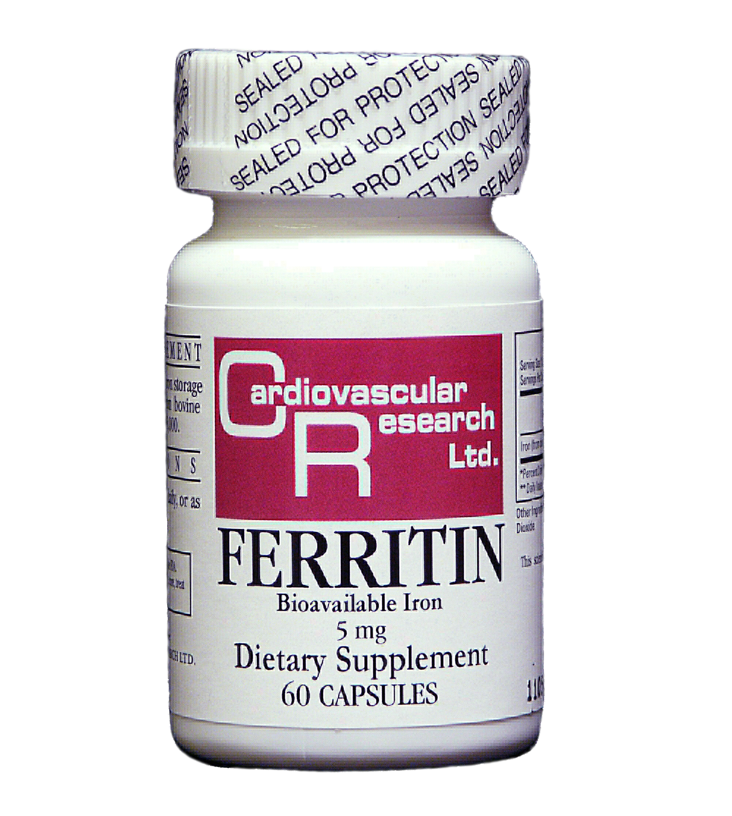 Ferritin (Iron Storage Protein, 5 mg Iron) — Ecological Formulas