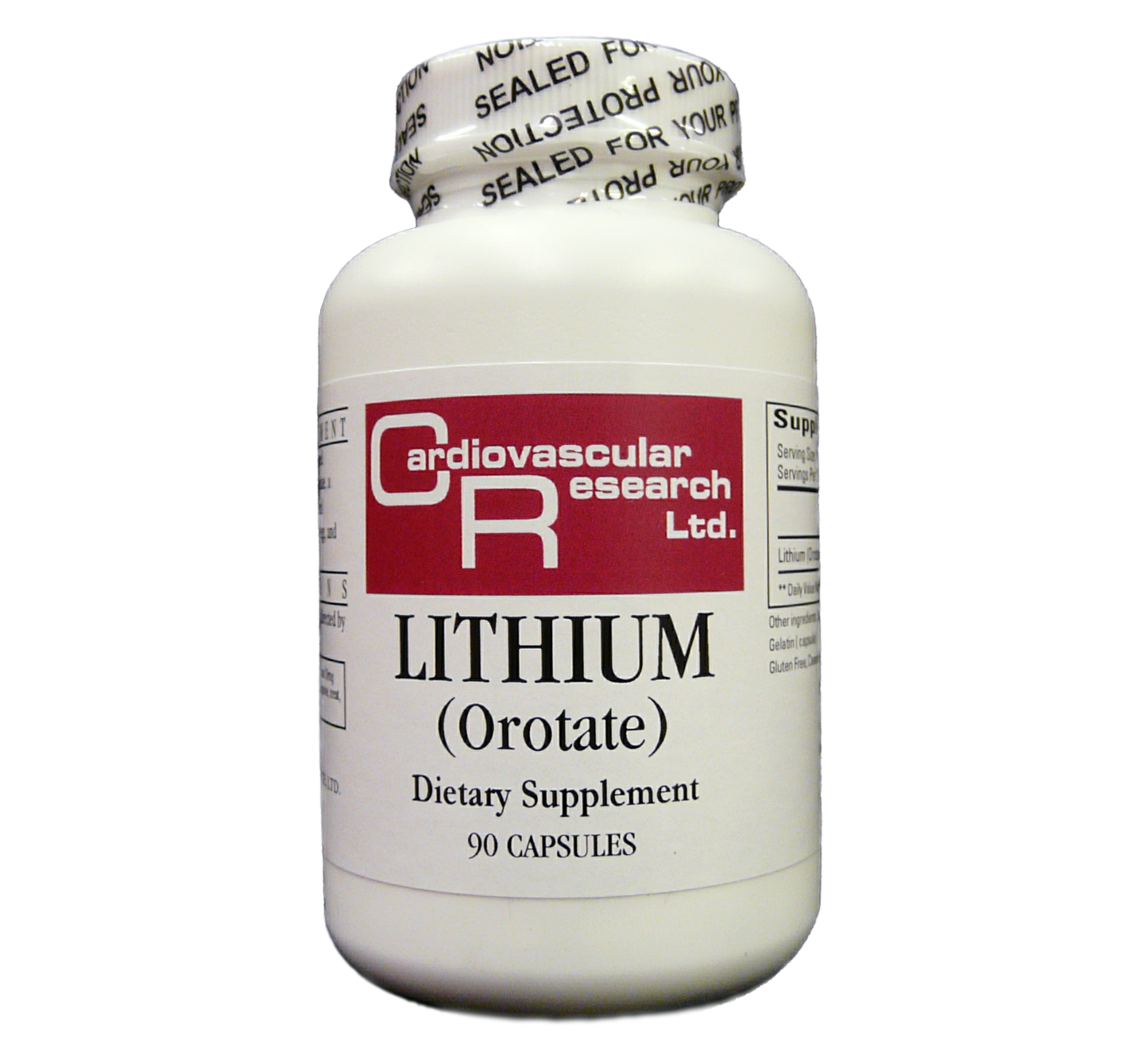 Lithium Orotate (5 mg) — Ecological Formulas