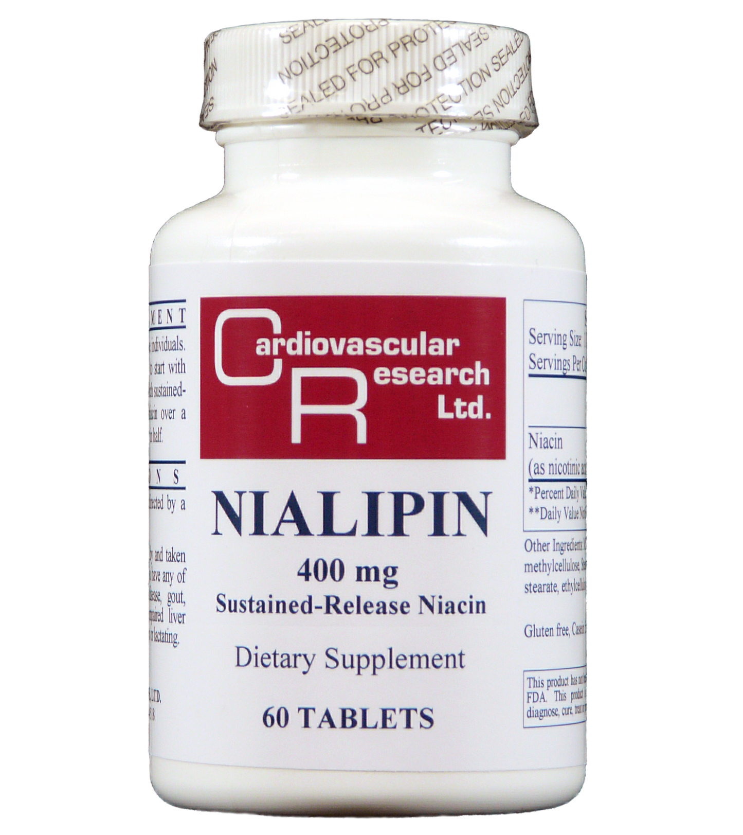 Nialipin (Sustained-Release Niacin 400 mg) — Ecological Formulas
