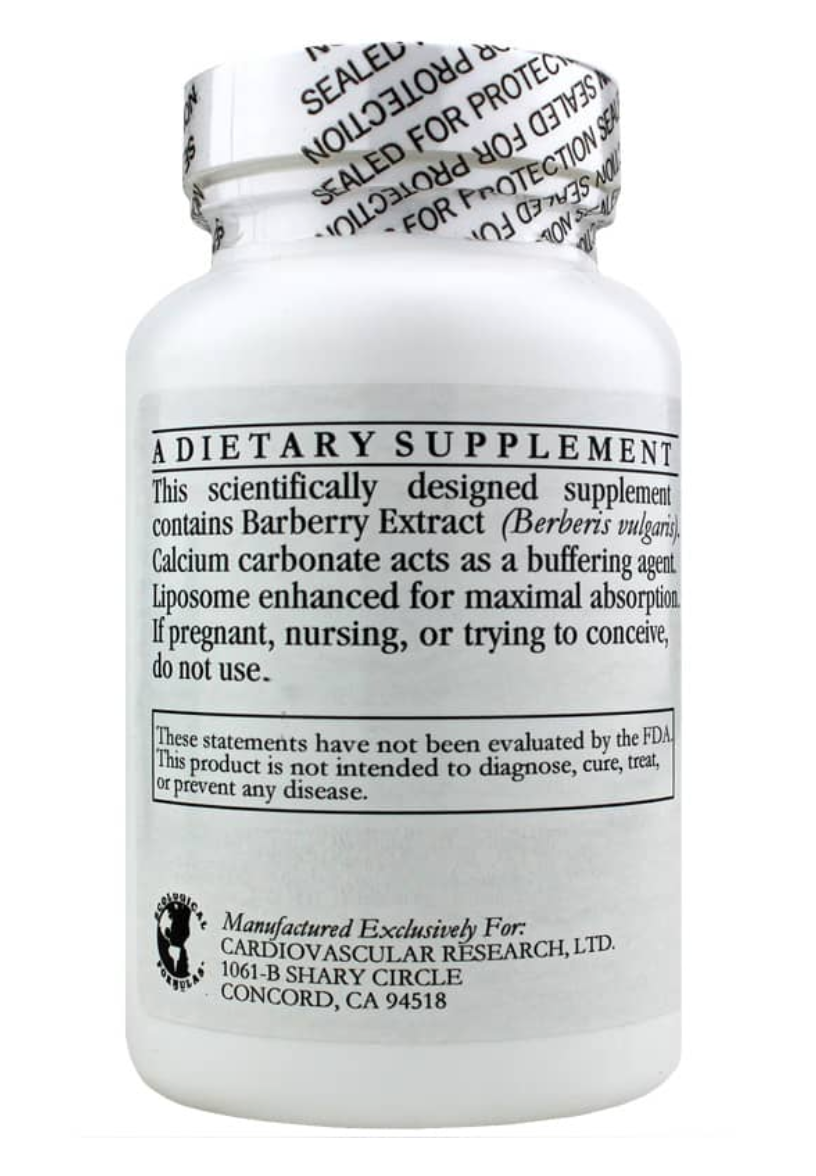 Buffered Berberine - 90 Capsules