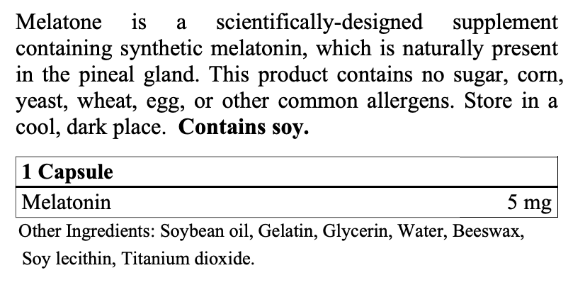 Melatone 5 mg