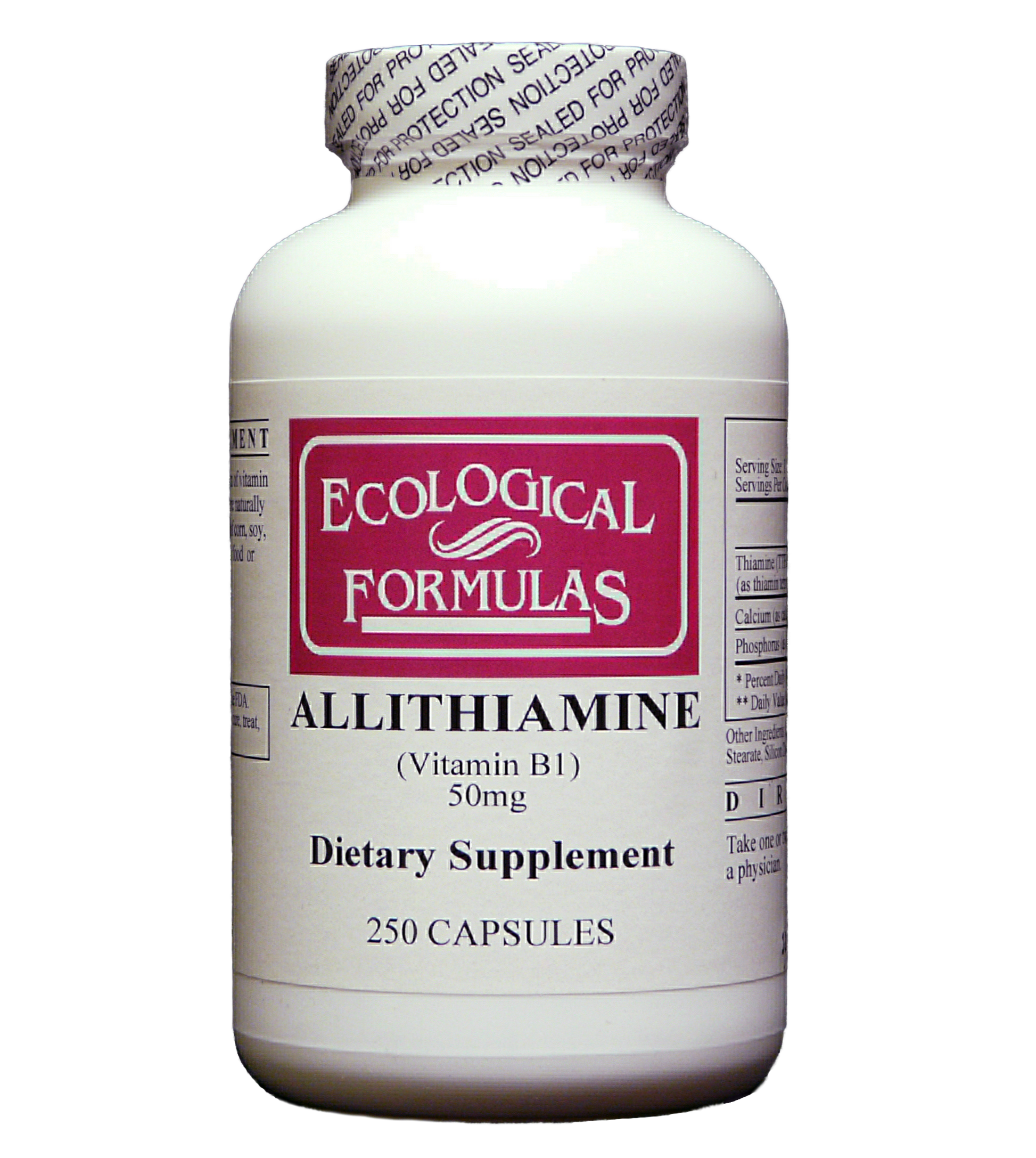 All Thiamine (TTFD) 50 mg — Ecological Formulas