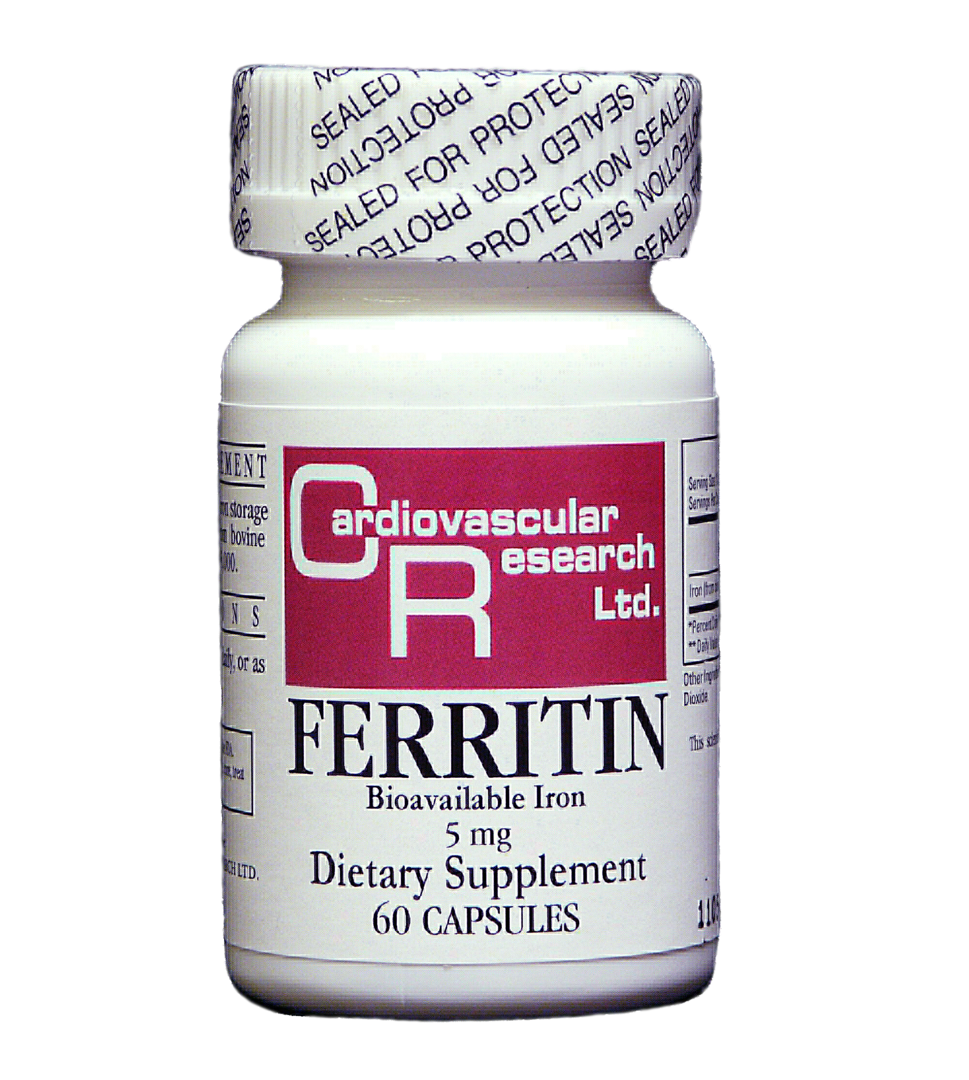 Ferritin (Iron Storage Protein, 5 mg Iron) — Ecological Formulas