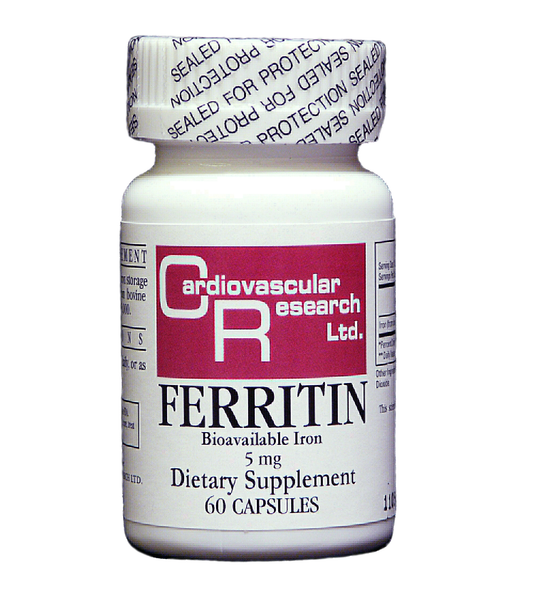 Ferritin (Iron Storage Protein, 5 mg Iron) — Ecological Formulas