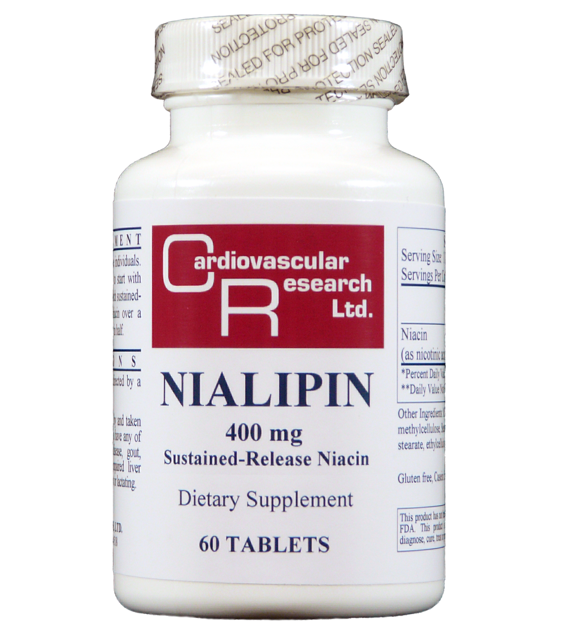 Nialipin (Sustained-Release Niacin 400 mg) — Ecological Formulas