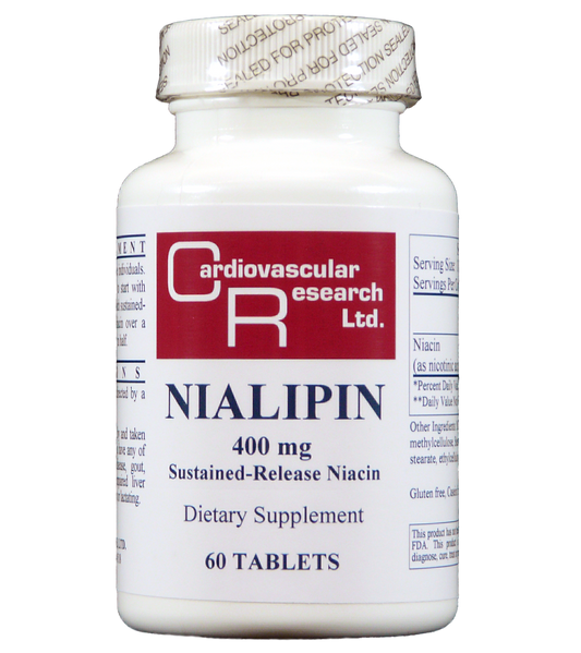 Nialipin (Sustained-Release Niacin 400 mg) — Ecological Formulas