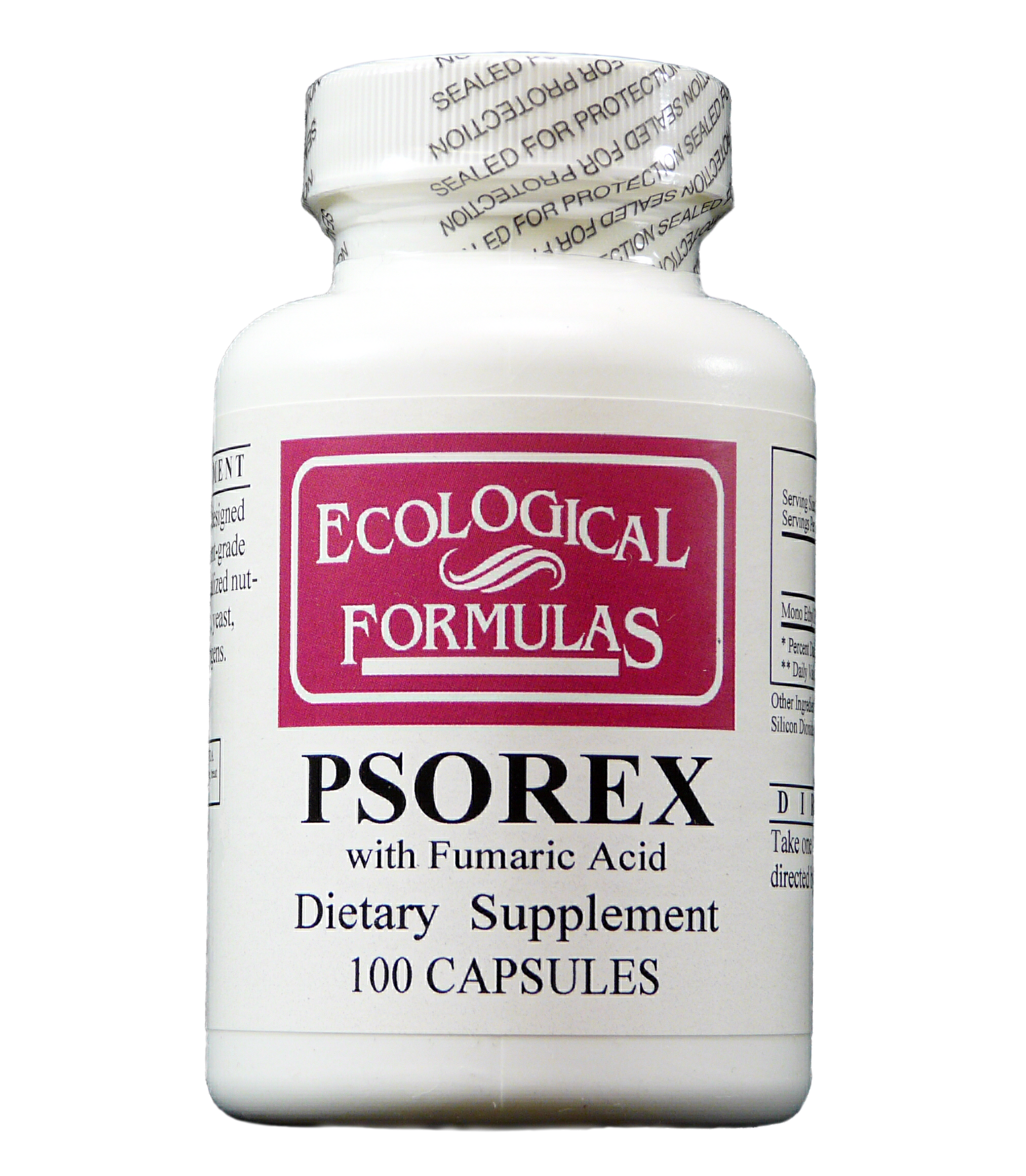 Psorex (Fumaric Acid, 120 mg) — Ecological Formulas