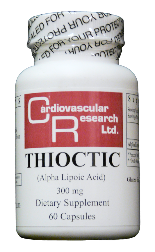 Thioctic (Lipoic Acid 300 mg) — Ecological Formulas