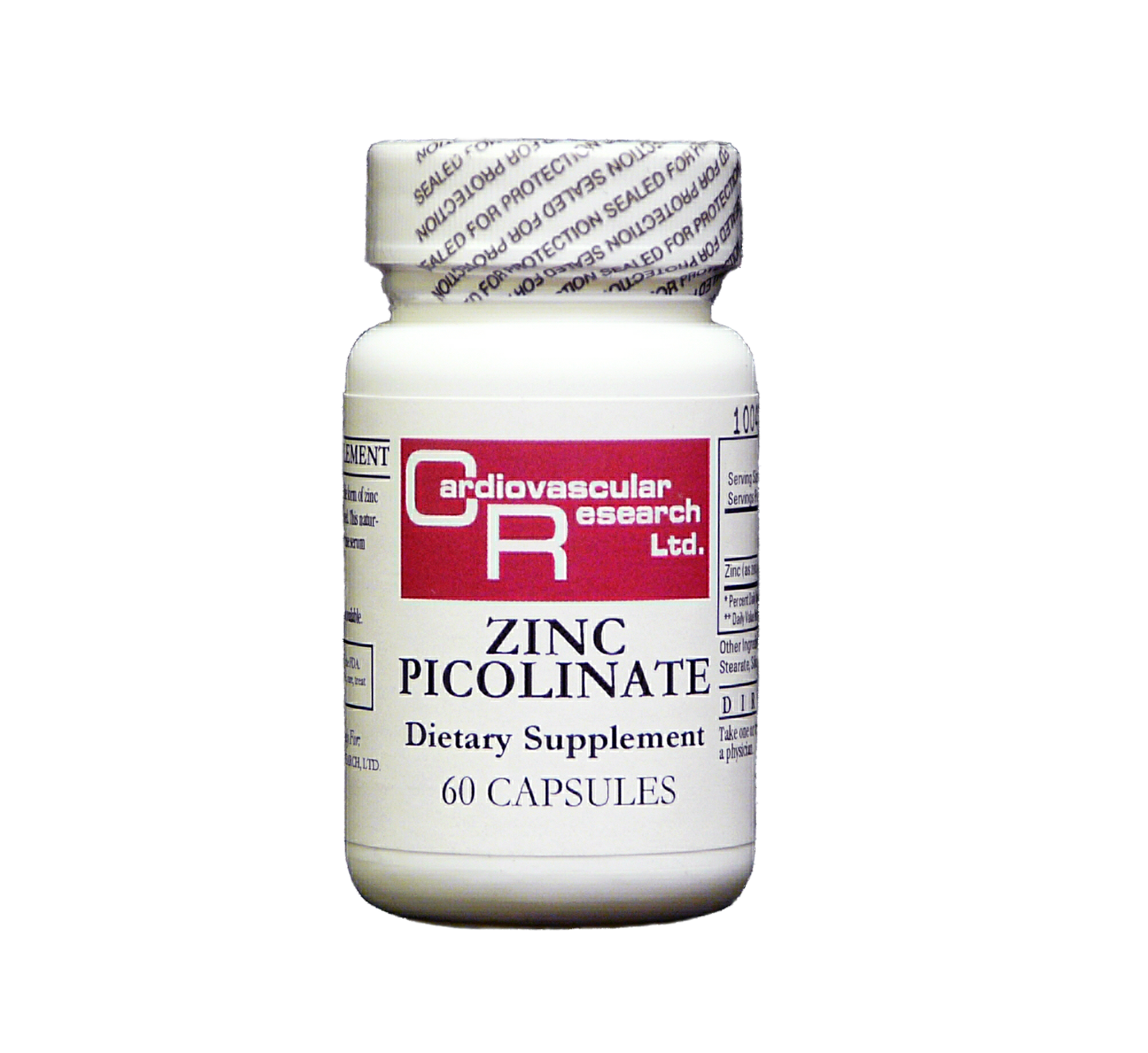 Zinc Picolinate (25 mg) — Ecological Formulas