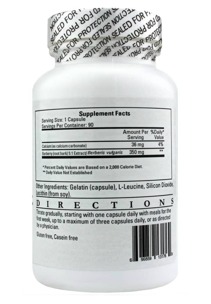 Buffered Berberine - 90 Capsules