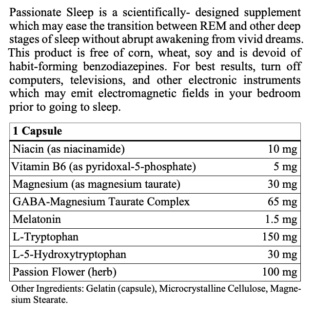 Passionate Sleep